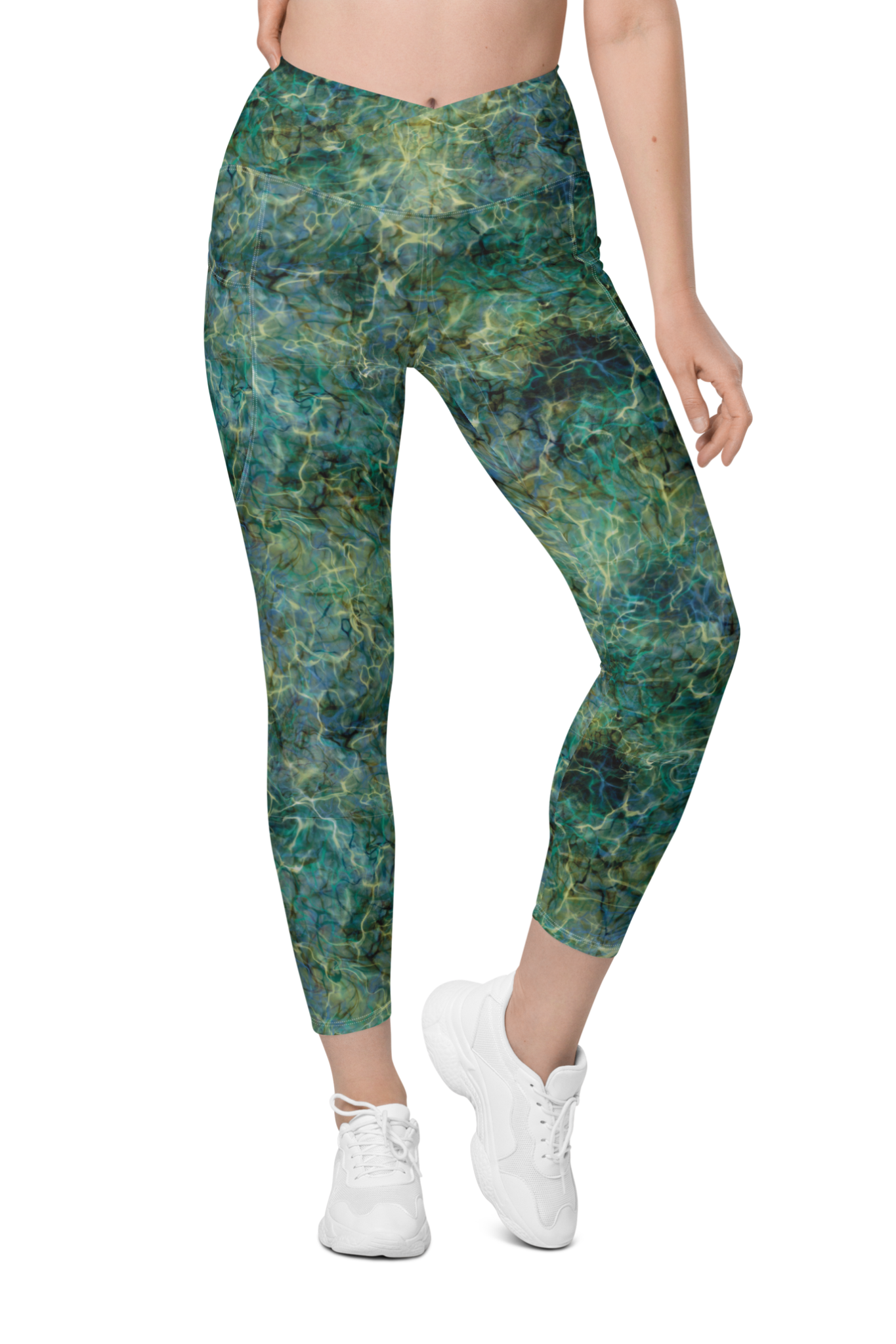 Labradorite Recycled Crossover Leggings