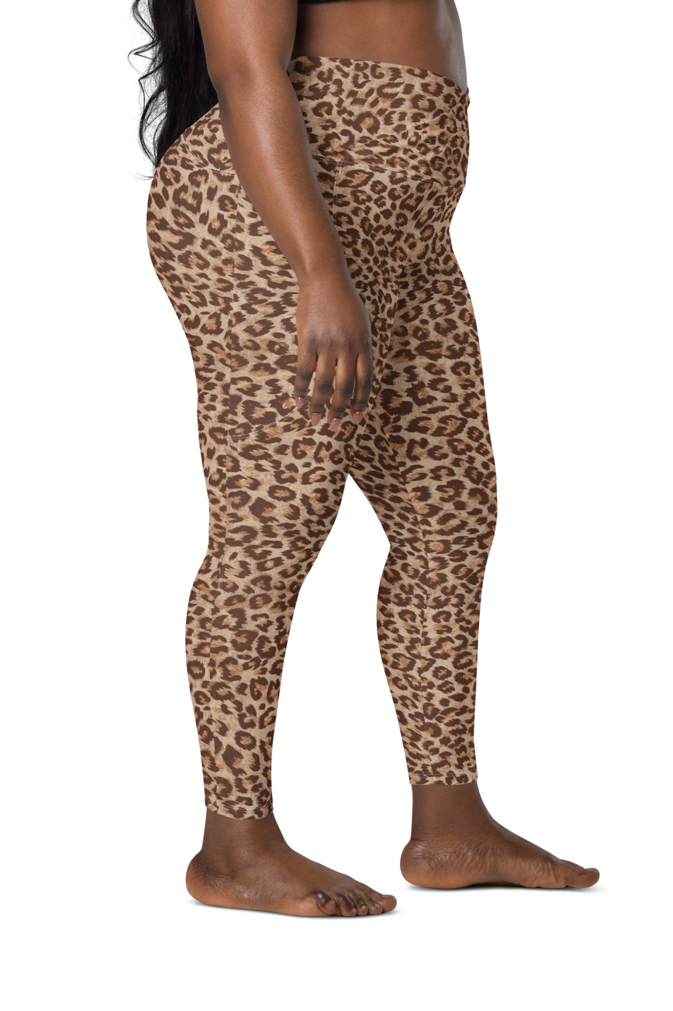 Leopard Recycled Crossover Leggings