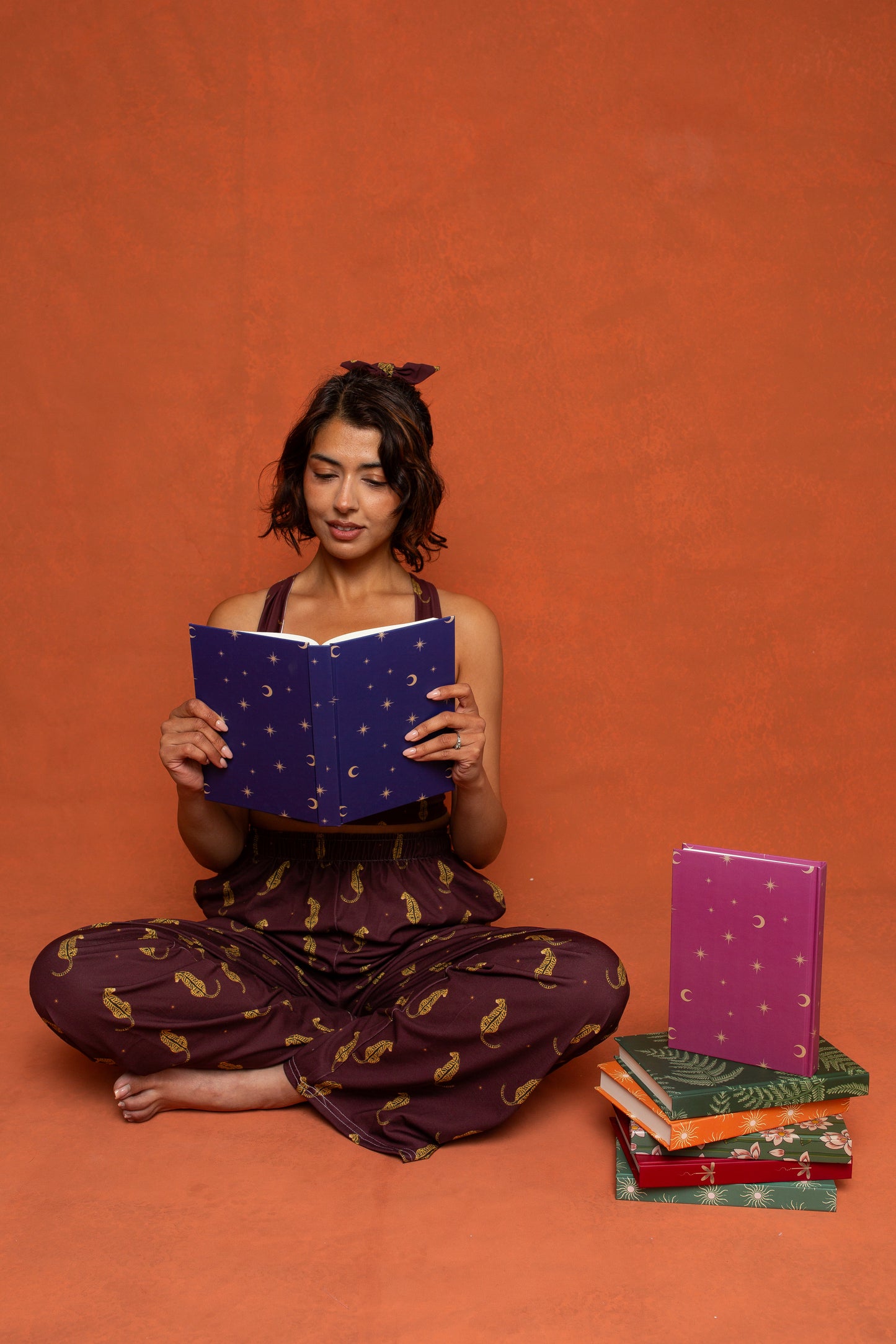 Navy Celestial Yoga / Mindfulness Journal