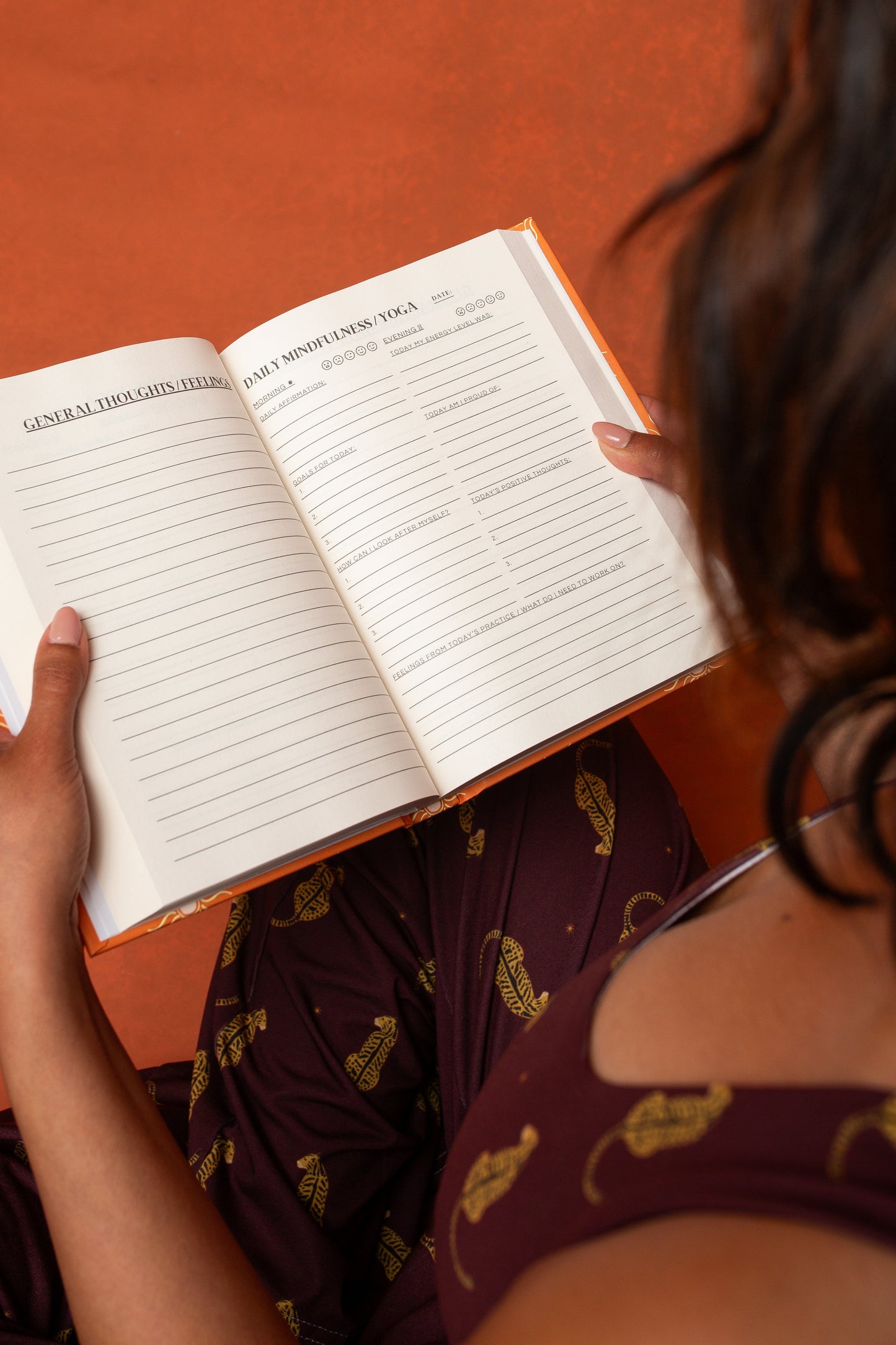 Sun Print Yoga / Mindfulness Journal