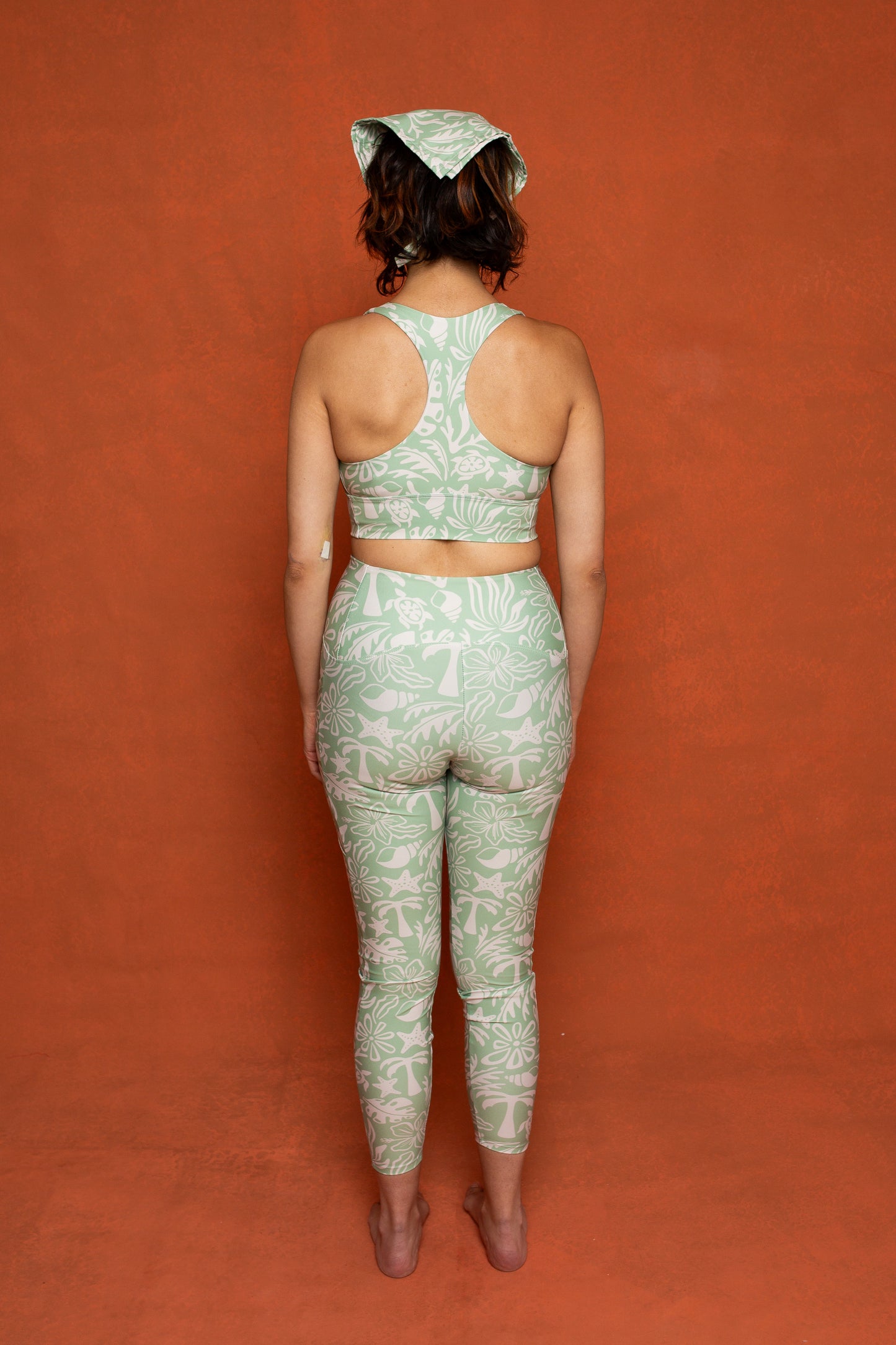 Beach Babe Crossover Recycled Leggings