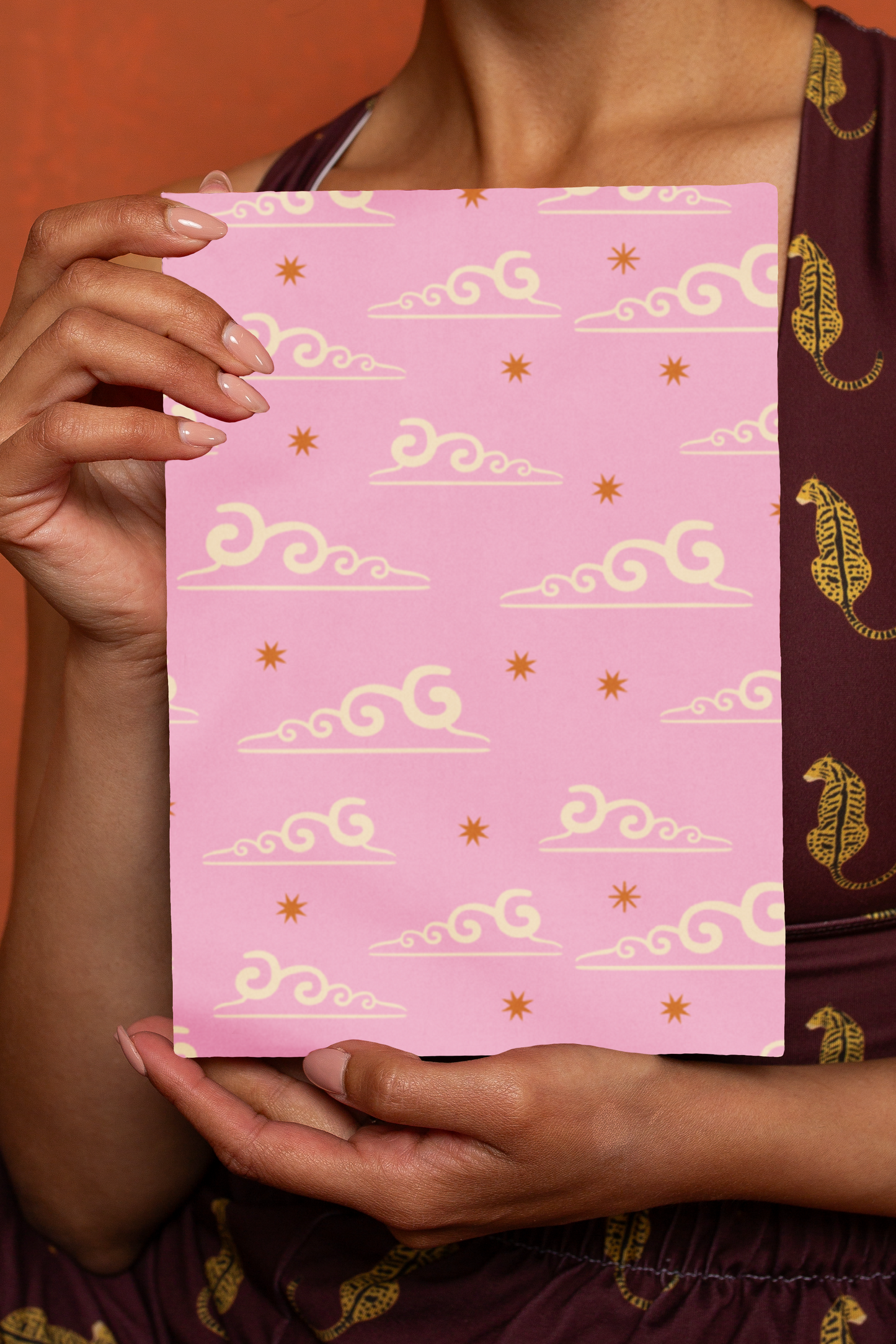 Cloud Print Yoga / Mindfulness Journal