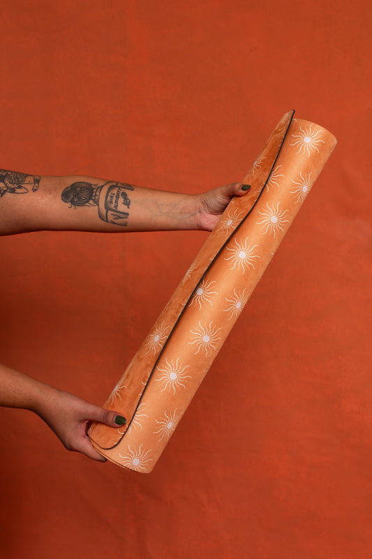 Sun Print Yoga Mat