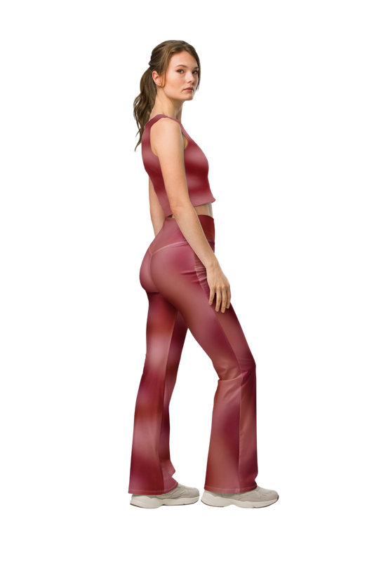 Aura Recycled Flare Leggings