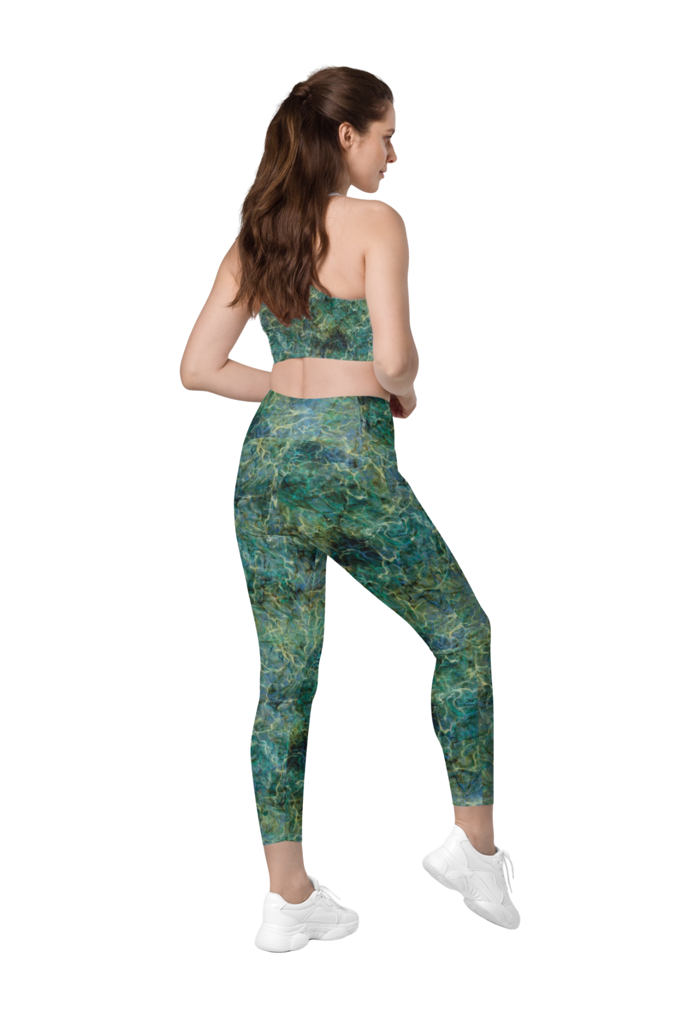 Labradorite Recycled Crossover Leggings