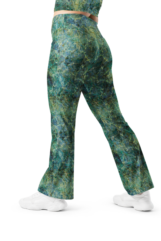 Labradorite Recycled Flare leggings