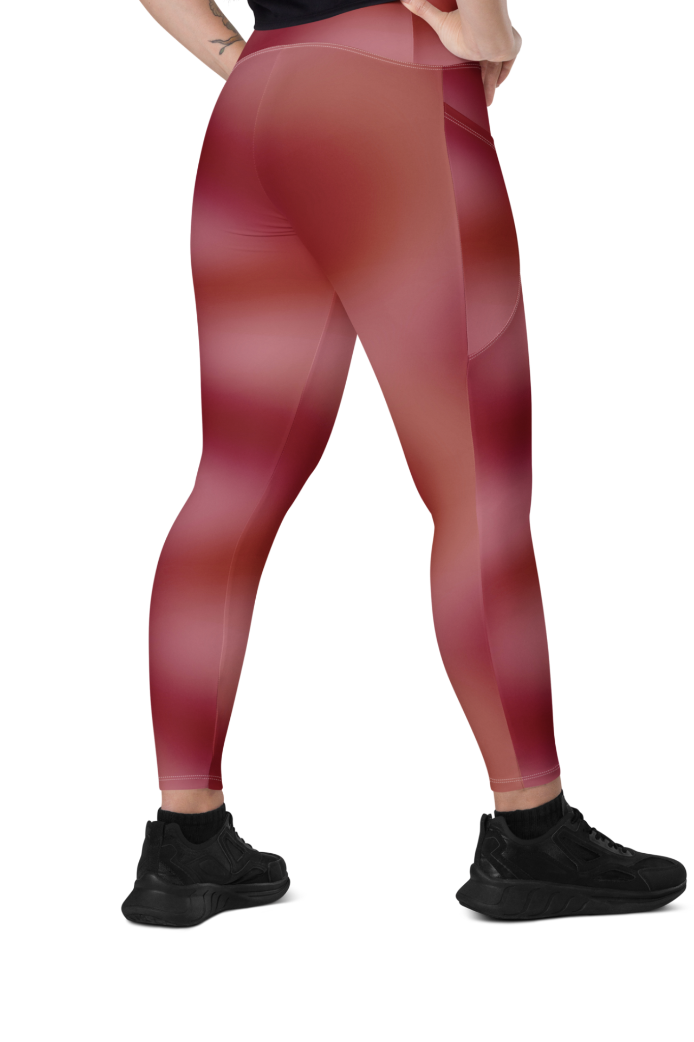 Aura Recycled Crossover Leggings