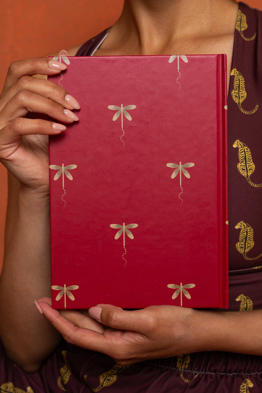 Dragonfly Print Yoga / Mindfulness Journal