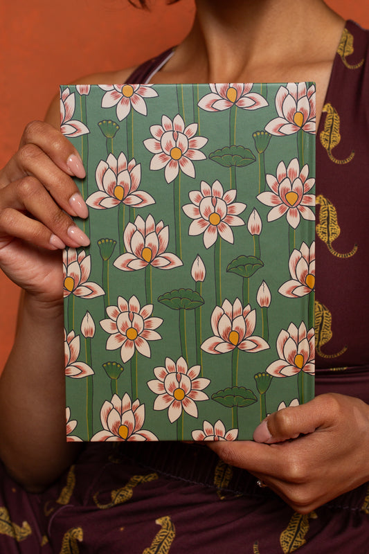 Lotus Print Yoga / Mindfulness Journal