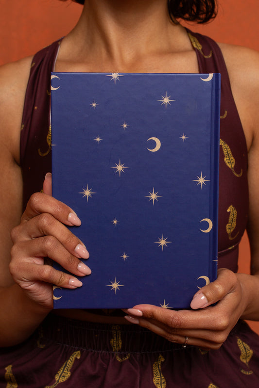 Navy Celestial Yoga / Mindfulness Journal