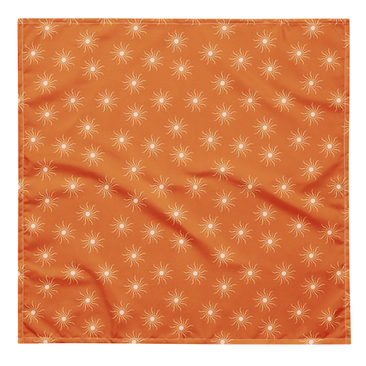 Sun Print Recycled Bandana