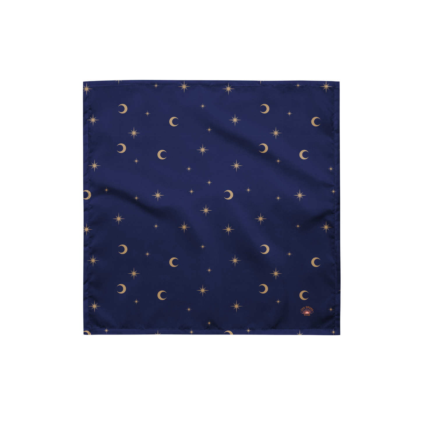 Celestial Print (Navy) Recycled Bandana