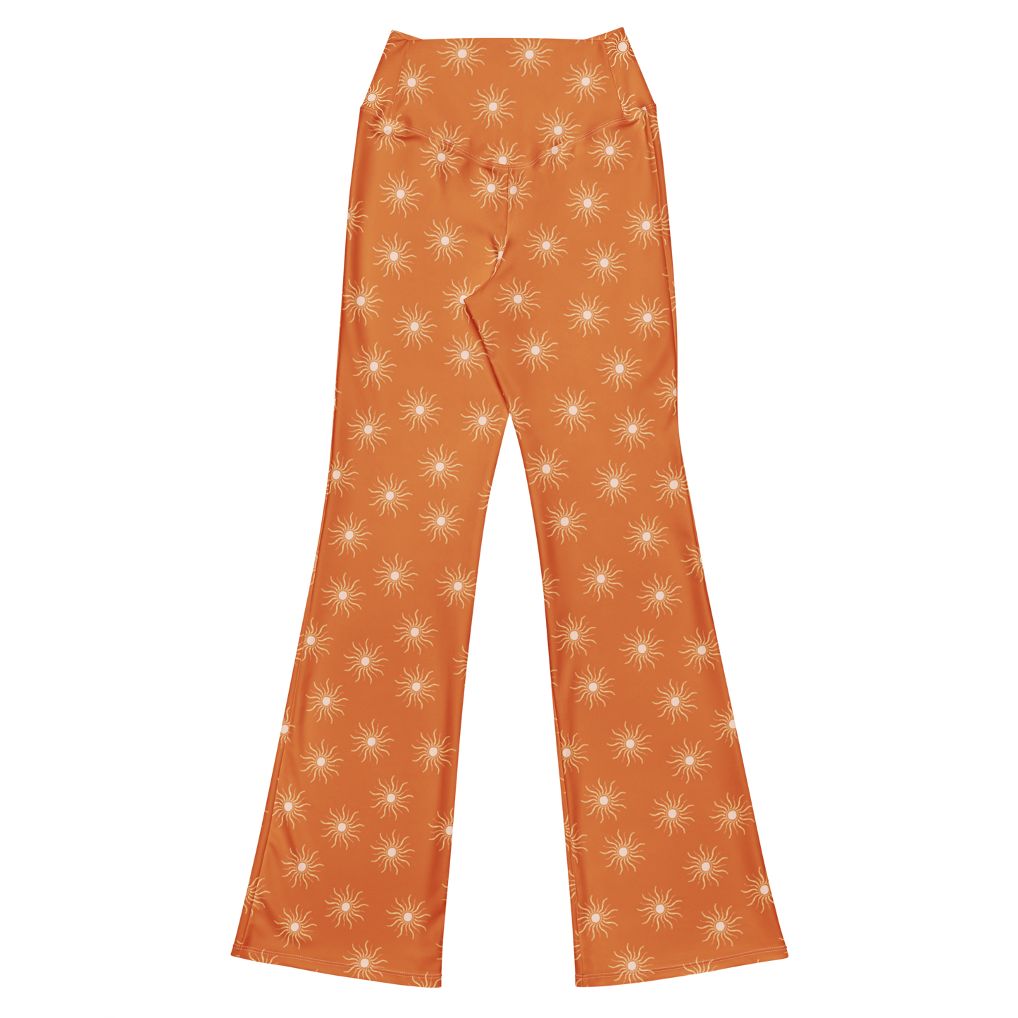 Sun Print Recycled Flare Leggings