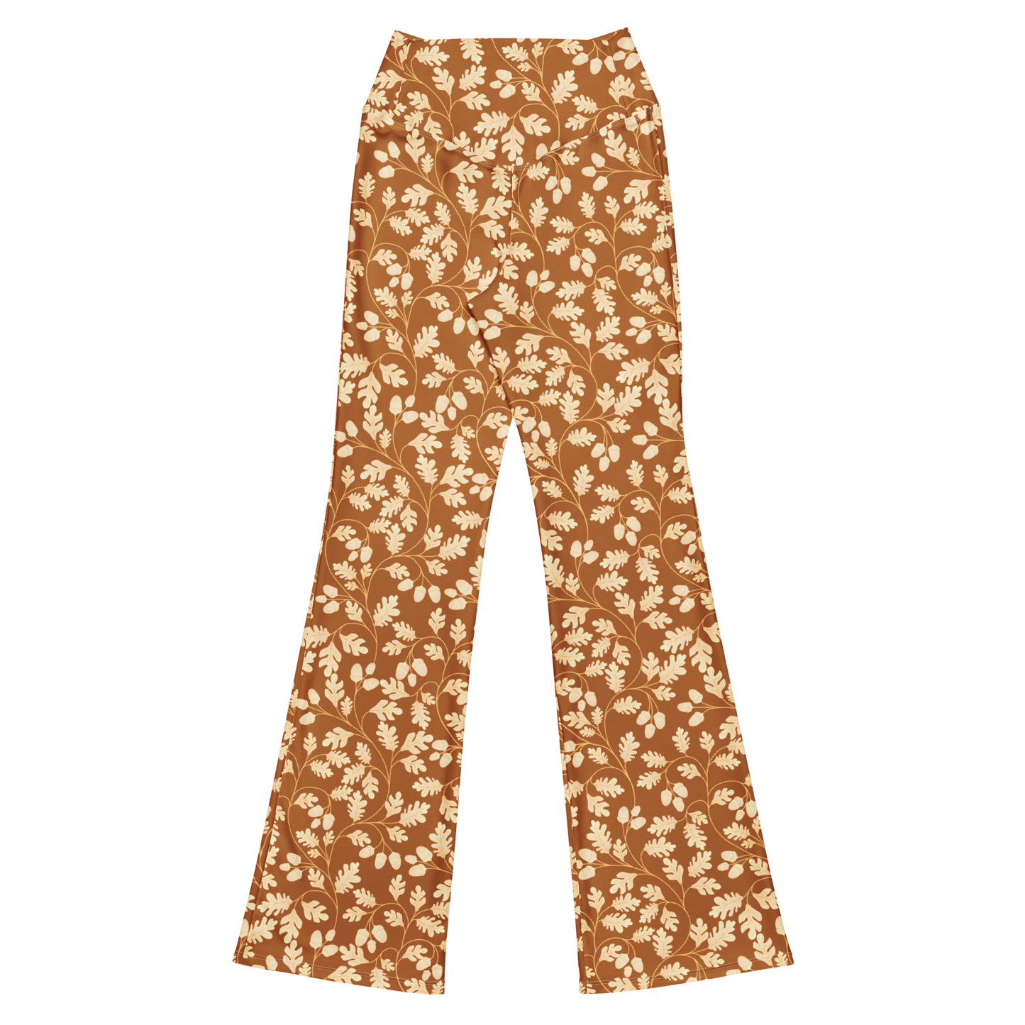 Autumn Leaf Recycled Flare Leggings