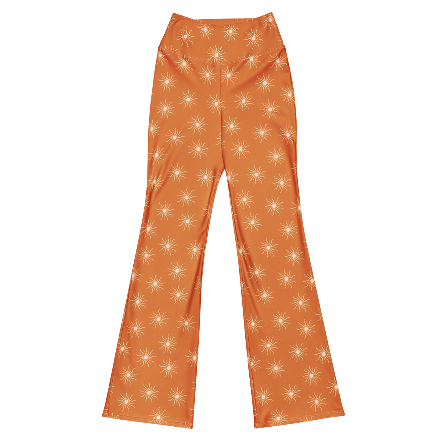 Sun Print Recycled Flare Leggings