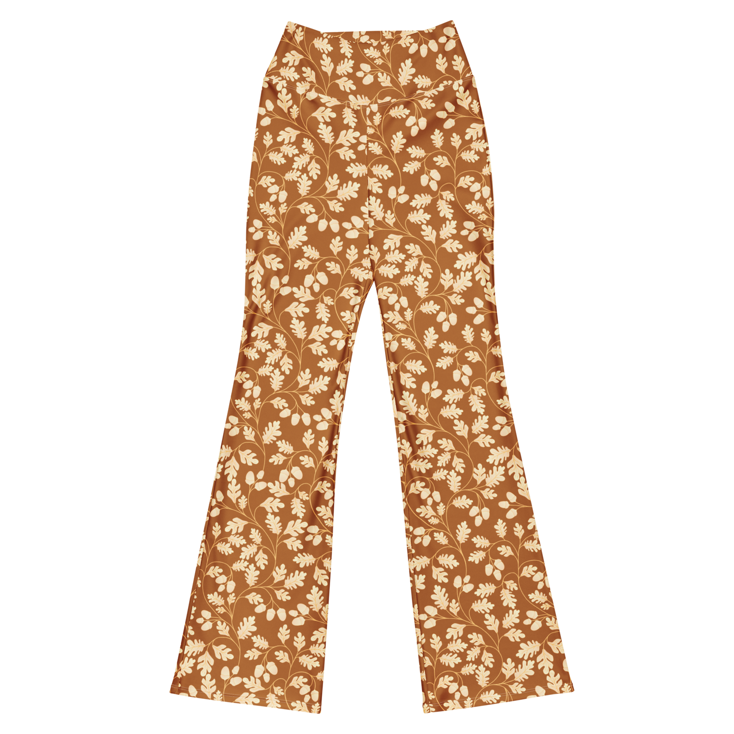 Autumn Leaf Recycled Flare Leggings