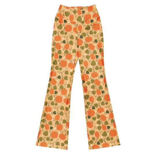 Pumpkin Recycled Flare Leggings