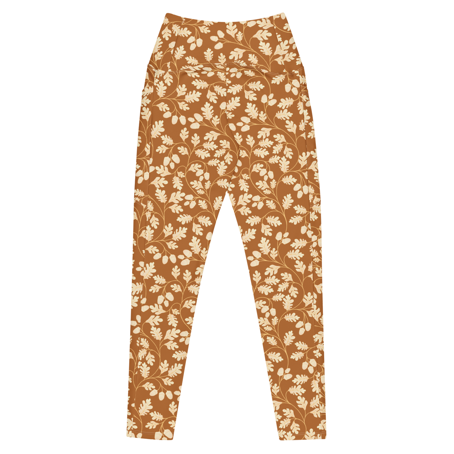 Autumn Leaf Recycled Crossover Leggings