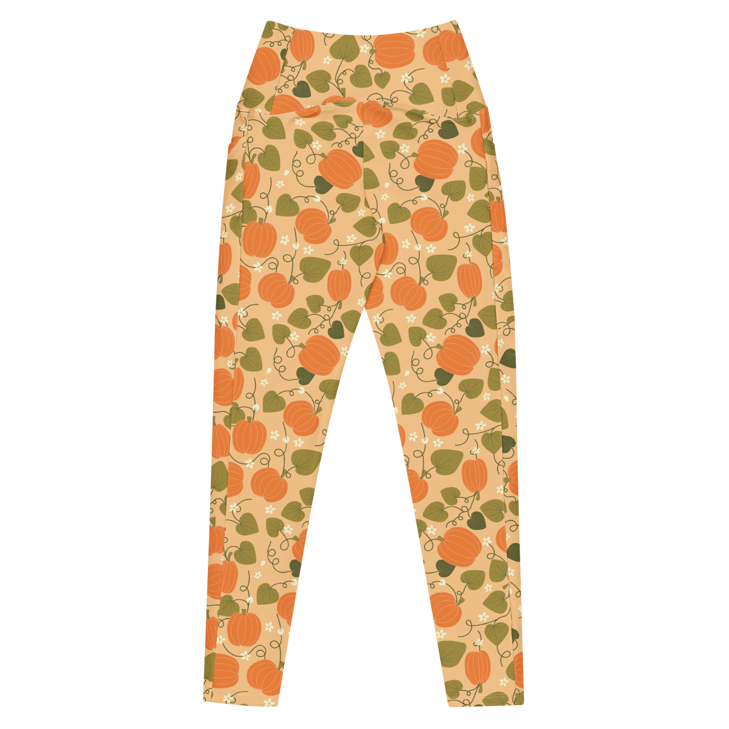 Pumpkin Recycled Crossover Leggings