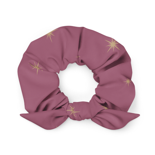 Celestial Print Recycled Scrunchie