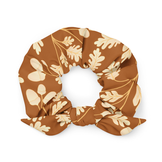 Autumn Leaf Recycled Scrunchie